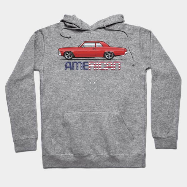 american-Red Hoodie by JRCustoms44